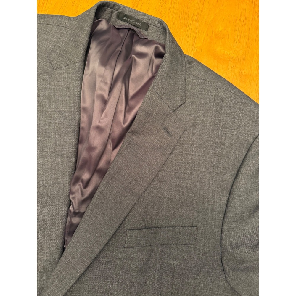 Lauren Ralph Lauren Mens 52R Grey Wool Natural Stretch Blazer Sport Coat Canada